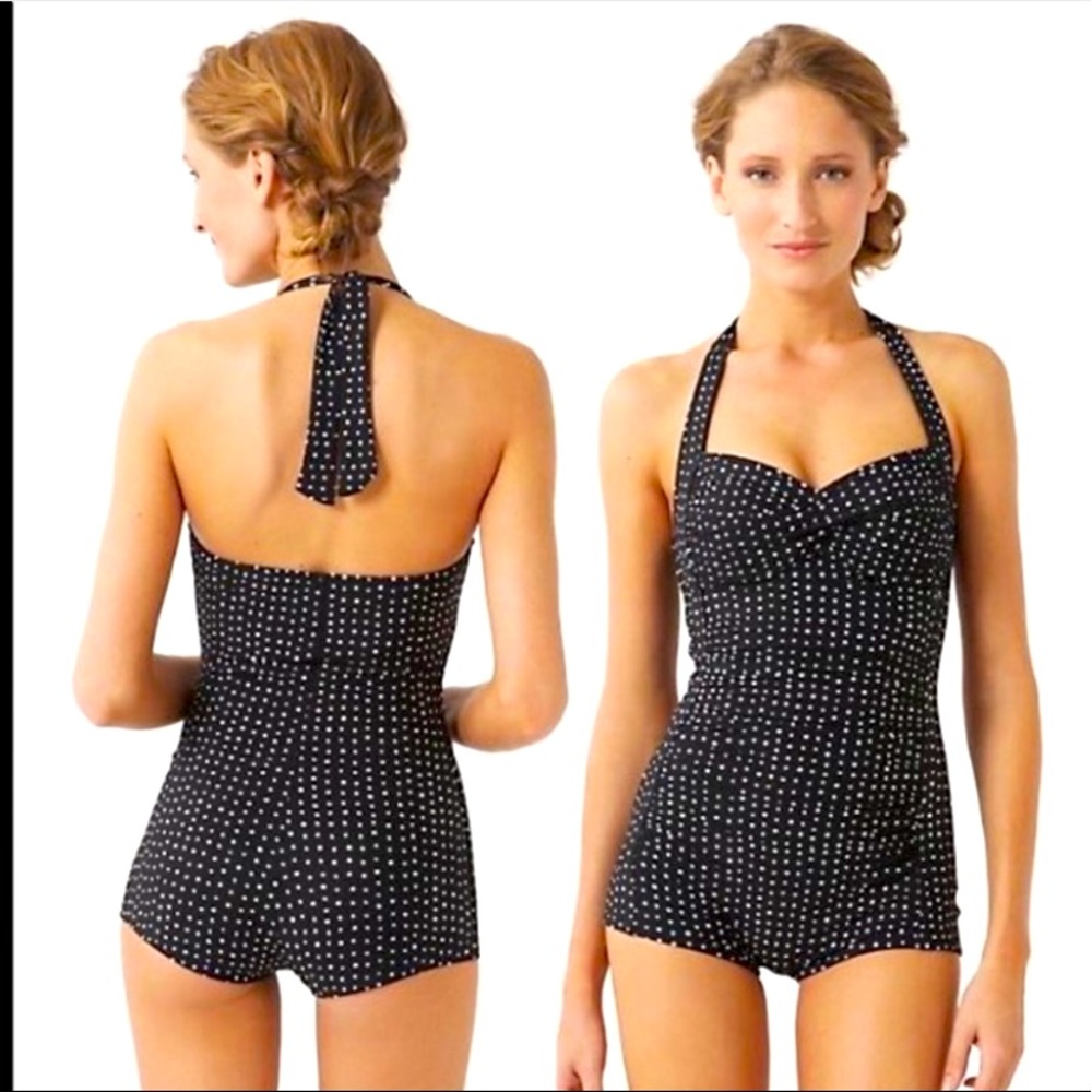 Anthropologie Seafolly malliot swimsuit.